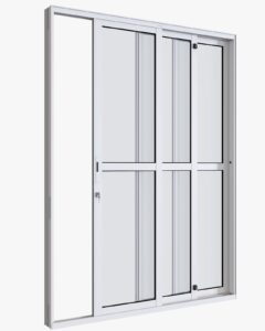 Porta de Correr com Divisão Central 

216x200x12,5 

Linha ALUMIFORT 

Ref. 77.13.648-7